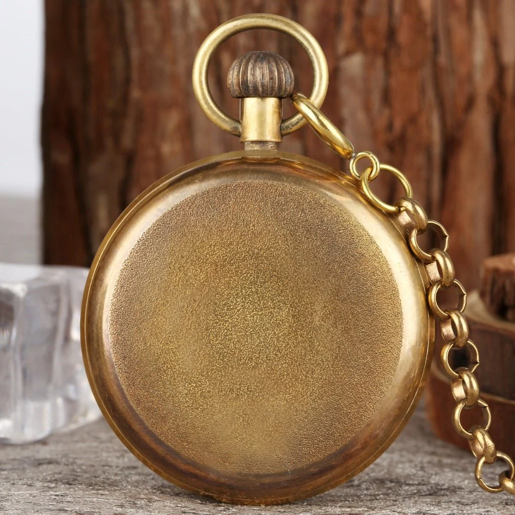 Vintage London Replica Mechanical Pocket Watch - Image 5