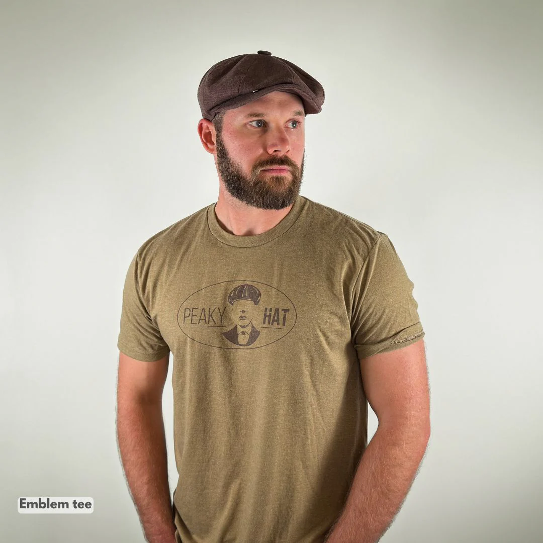 Emblem Tee - Brown - Image 4