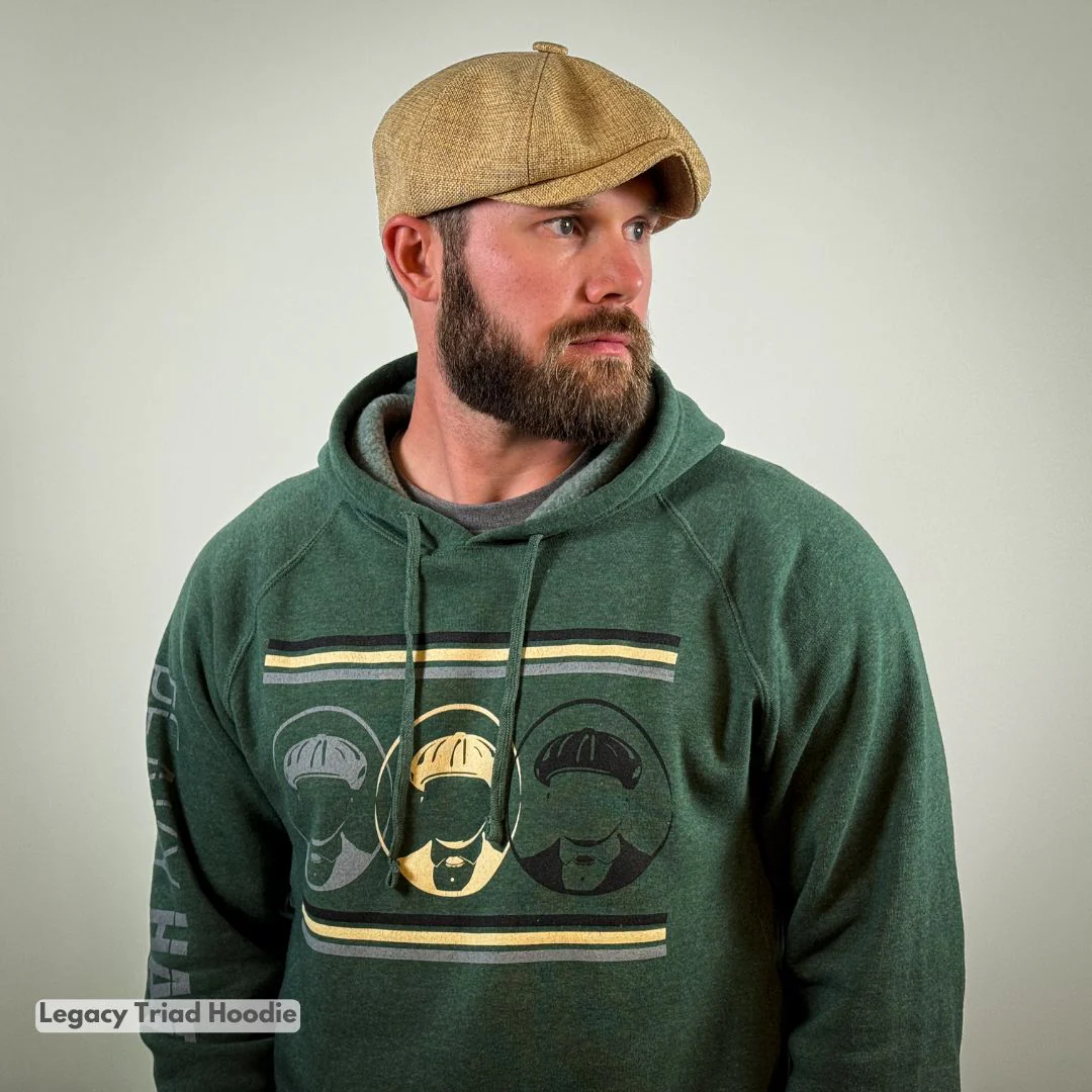 Legacy Triad Hoodie Green - Image 4