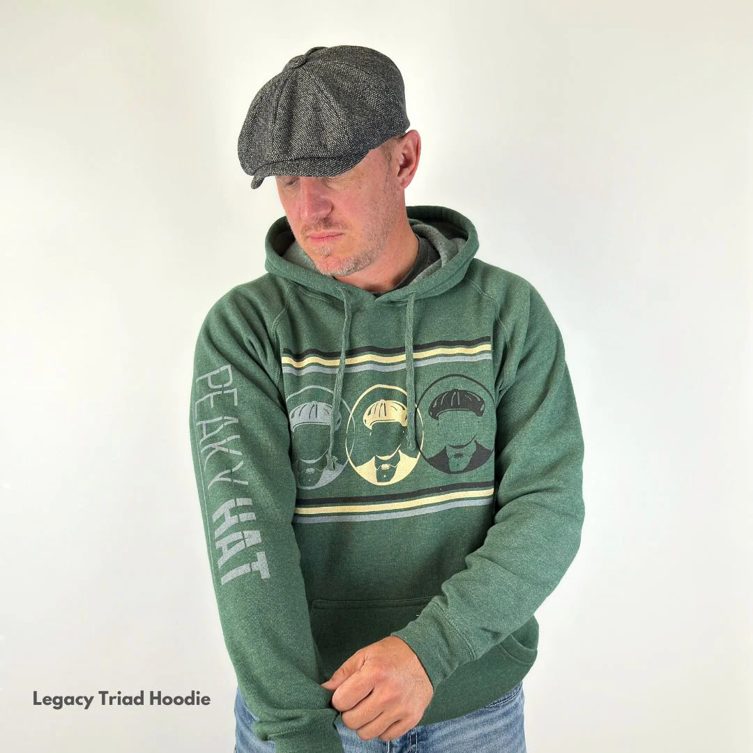 Legacy Triad Hoodie Green - Image 5