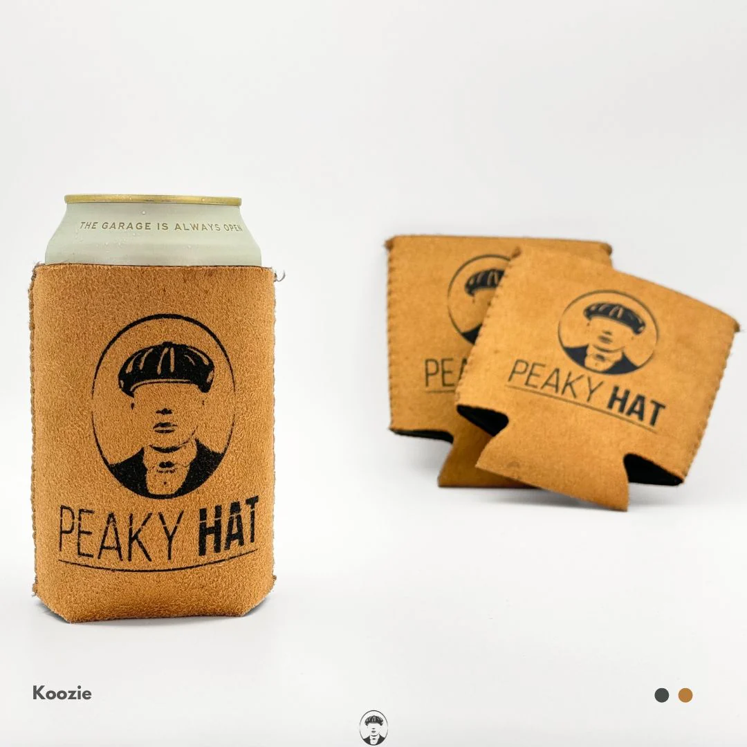 Peaky Hat Suede(ish) Koozie - Image 3