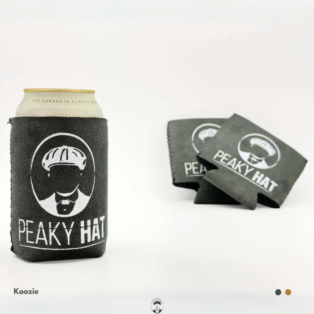Peaky Hat Suede(ish) Koozie - Image 4