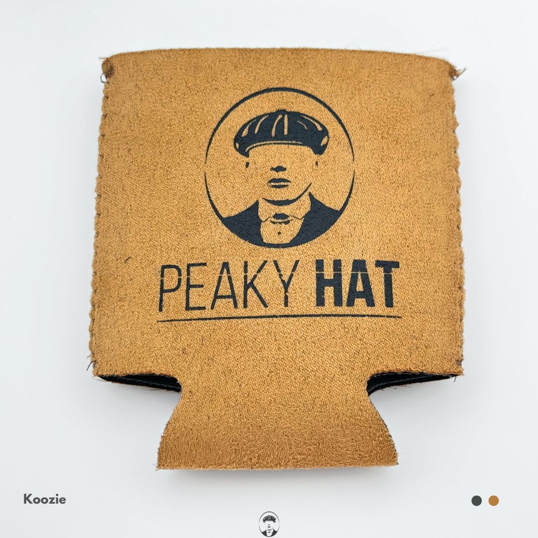 Peaky Hat Suede(ish) Koozie - Image 5