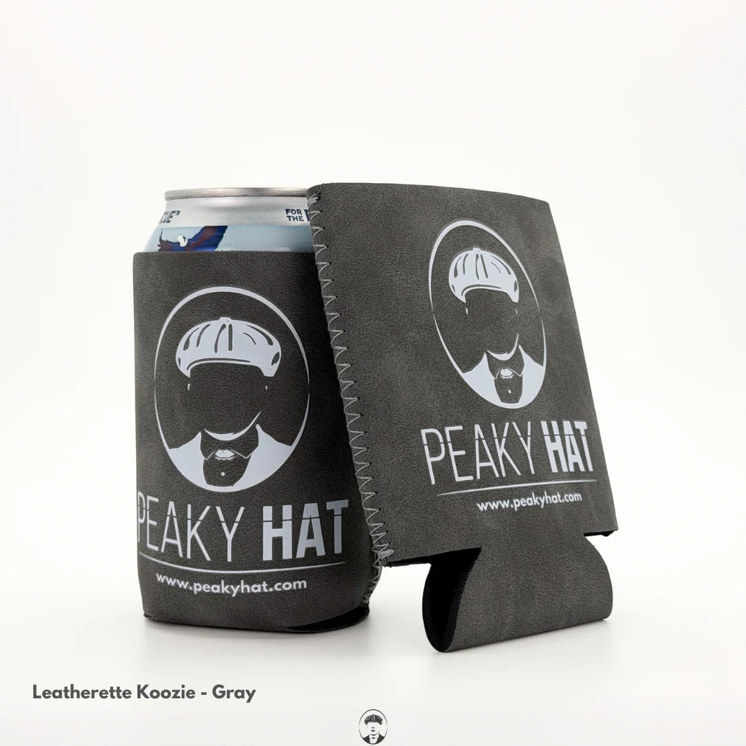 Peaky Hat Leatherette Koozie - Image 10