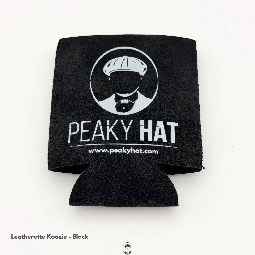 Peaky Hat Leatherette Koozie - Image 3