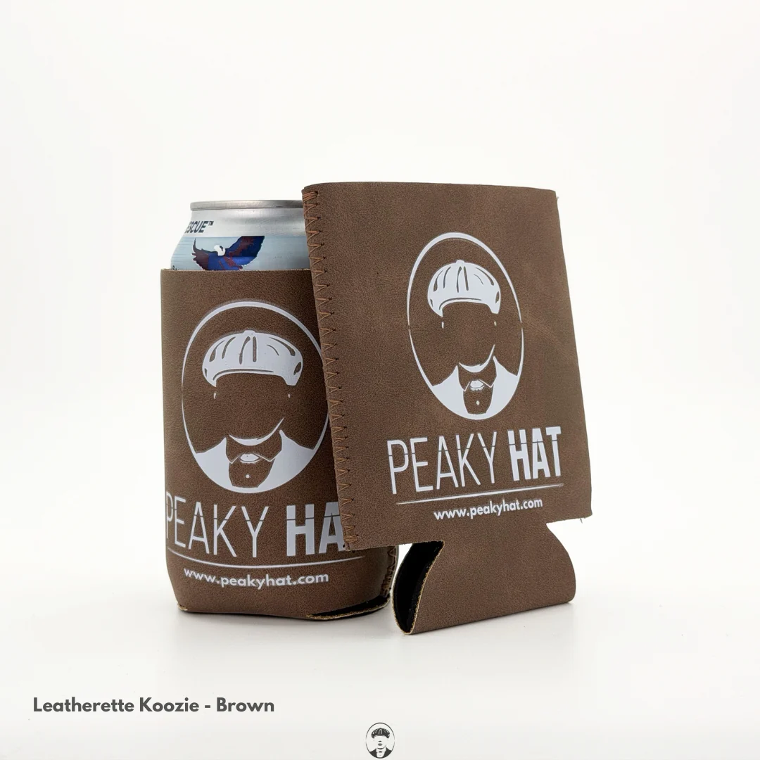 Peaky Hat Leatherette Koozie - Image 6