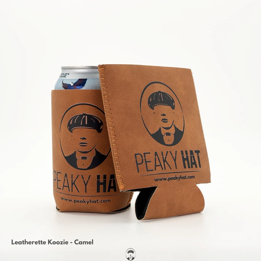 Peaky Hat Leatherette Koozie - Image 8