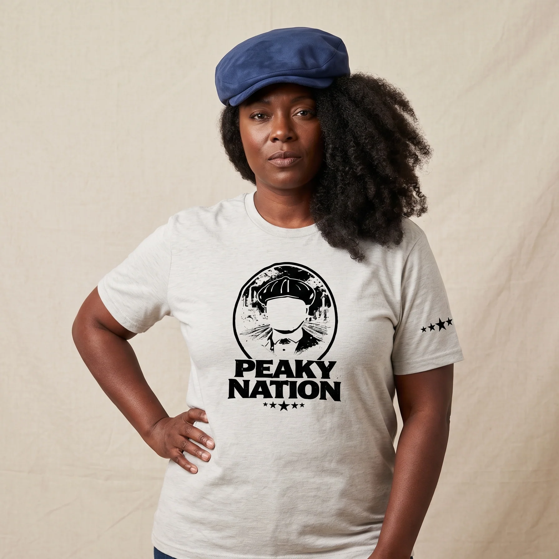 Peaky Nation Logo T-Shirt - Image 4