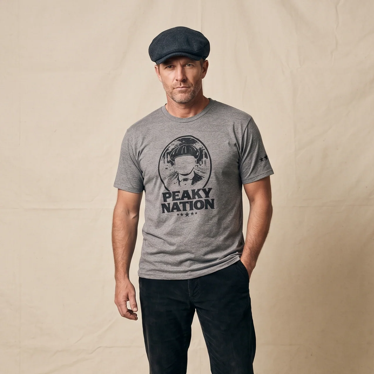 Peaky Nation Logo T-Shirt - Image 6