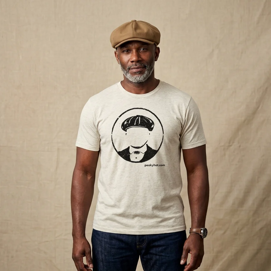 Peaky Silhouette Logo T-Shirt - Image 4