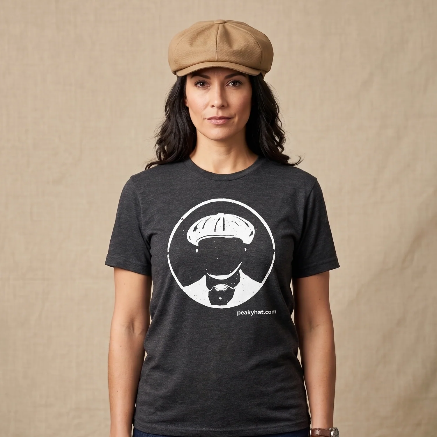 Peaky Silhouette Logo T-Shirt - Image 6