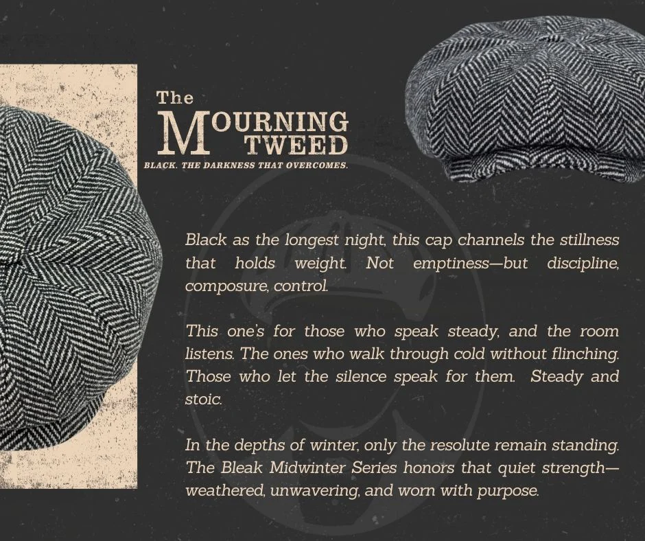 The Mourning Tweed - Black - Image 6